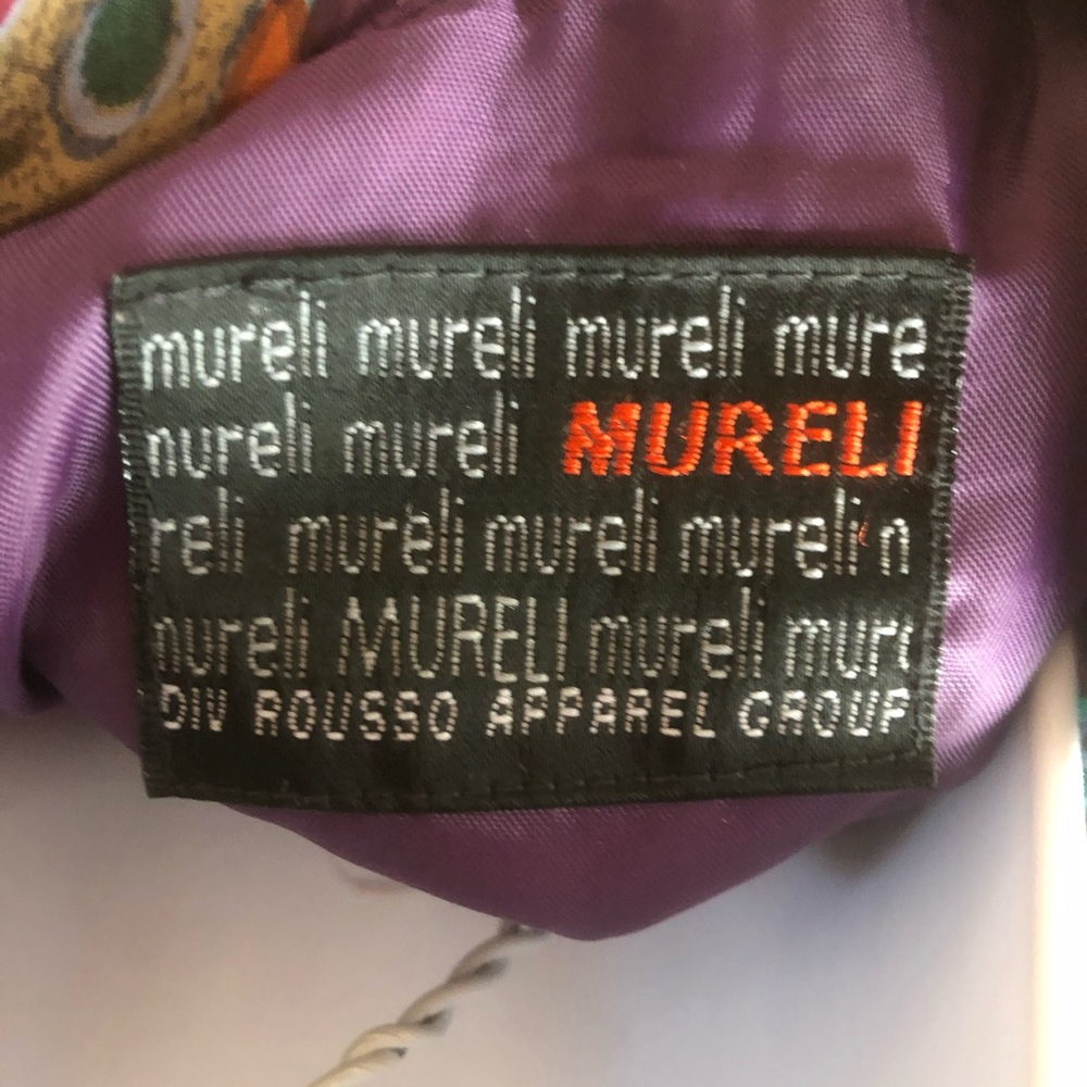 Mureli 100% silk zip front jacket size large - Picture 7 of 9